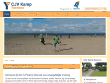 Tablet Screenshot of cjvkamp.nl